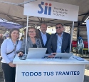 Director del SII y Alcalde de Huechuraba presentan avances de la implementaci&oacute;n de la Ley de Ferias Libres 