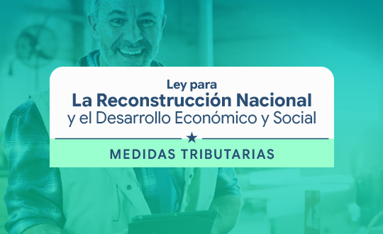 Ley para la Reconstrucci&oacute;n Nacional y el Desarrollo Econ&oacute;mico y Social